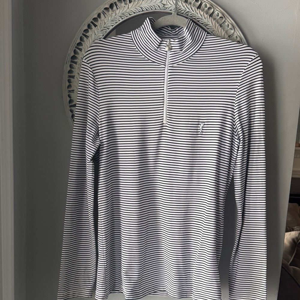 Nautical Striped Long Sleeve Top